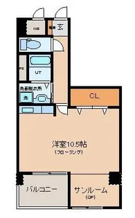 ソラリア・コルテ【7階】の間取り