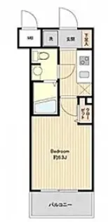 プライムアーバン板橋区役所前【4階】の間取り