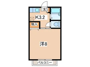 プロスパー向ヶ丘【1階】の間取り