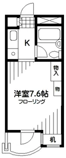 グレース成城I【3階】の間取り