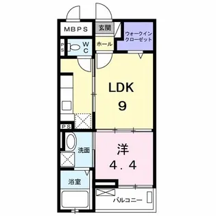 プリマベーラ 多摩【3階】の間取り