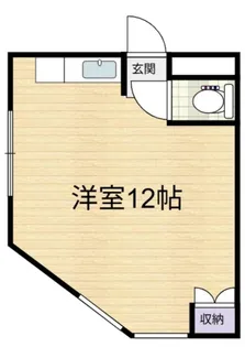 第2恩田ビル【2階】の間取り