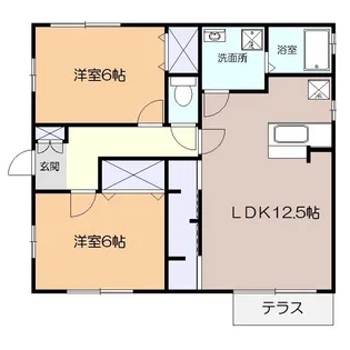 神奈川県伊勢原市高森2【一戸建】の間取り