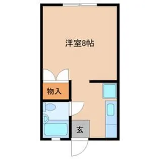 ヴィラ早野【1階】の間取り