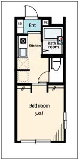 アヴェニール南馬込【2階】の間取り