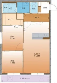 アルカンシエル【2階】の間取り