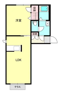 レガシーC【1階】の間取り