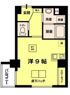 ルネス・グランドソレイユ【4階】の間取り