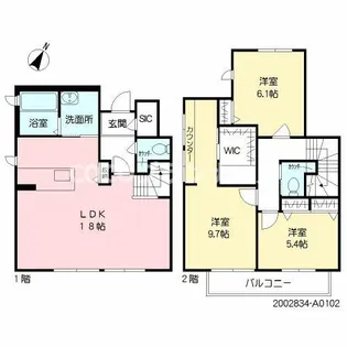 サフィールの間取り