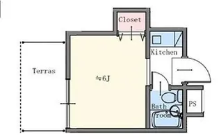 オシダビル【1階】の間取り