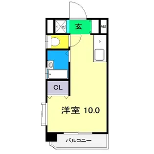エスエスハイツ【2階】の間取り