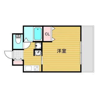 エステムコート新大阪6エキスプレイス【2階】の間取り