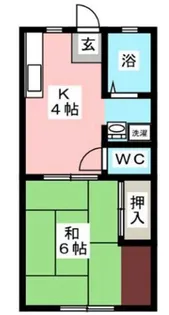 フジハイツ【2階】の間取り