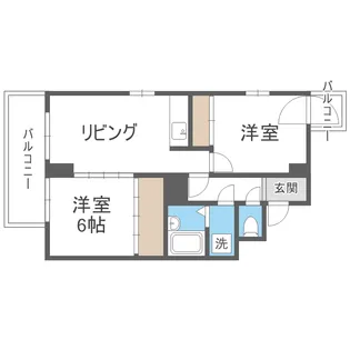 ライブリィハウス【4階】の間取り