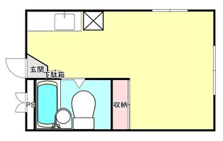 ラプティーハイム【2階】の間取り