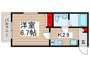 Apila【2階】の間取り