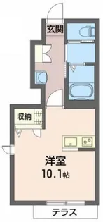 クラヴィエSako【1階】の間取り