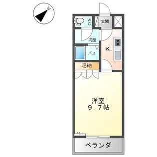 グランディール【2階】の間取り