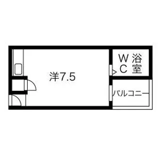 プラザ・ハピネス高安【3階】の間取り