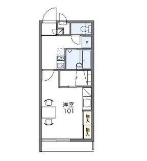 銘苅【1階】の間取り