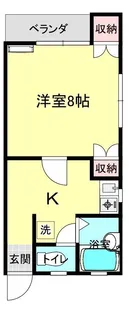 ハイツキューピット【2階】の間取り