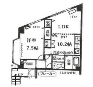 メビウスセルサス豊玉【1階】の間取り