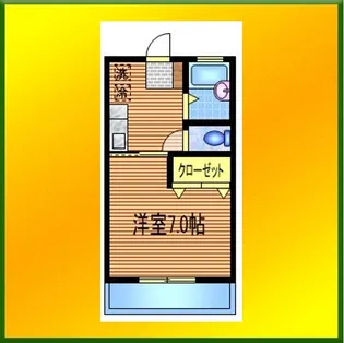 アベニューメゾン【2階】の間取り