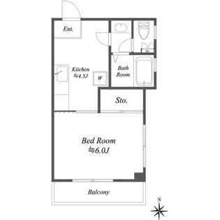 セラビハイツ【2階】の間取り