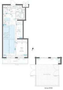 ZOOM蒲田EAST【1階】の間取り
