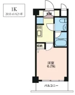 LaSante品川シーサイドI【3階】の間取り