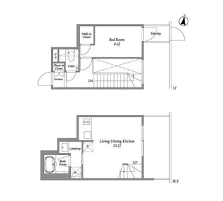 IPSE代々木上原の間取り