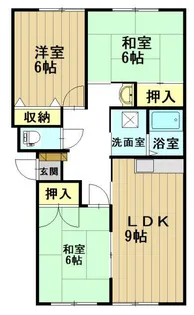 グランドハイム田町【1階】の間取り