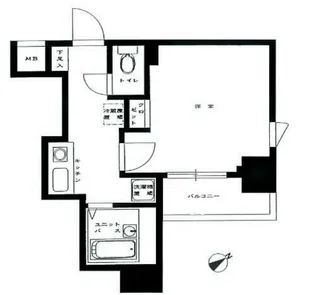 スカイコートヴァンテアン早稲田【10階】の間取り