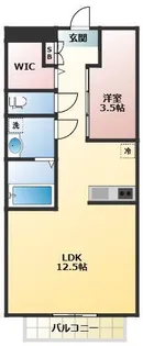 ジュネス・サンライフ【3階】の間取り