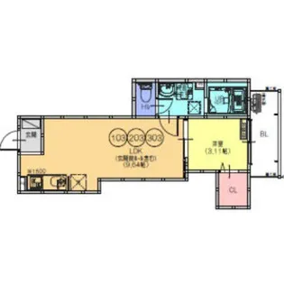 F+style藤井寺・林6丁目【1階】の間取り