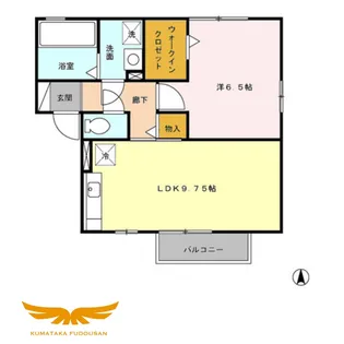 イーグルスネスト【2階】の間取り