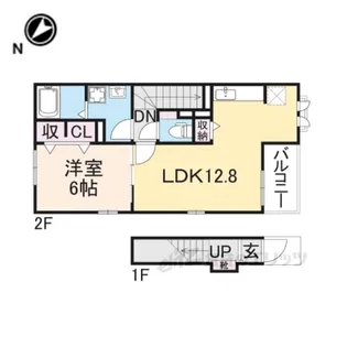 サニーシャトウS【2階】の間取り