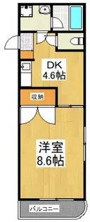 パインハウス【1階】の間取り