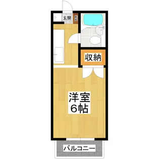 サンヨーコーポ【2階】の間取り