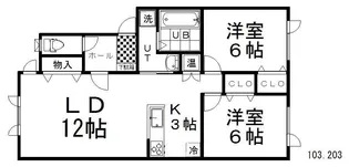 urban port siroyama【2階】の間取り