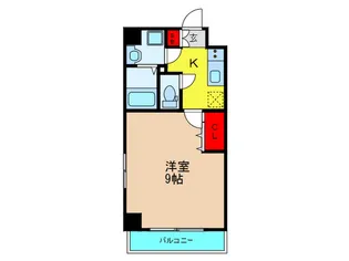 ブリランテ都島【6階】の間取り
