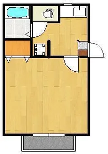 オーベルジュドタマノ【1階】の間取り