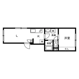 三ノ輪レーベルブルーム【5階】の間取り