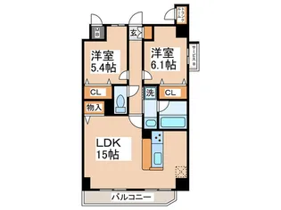 GranEbis【4階】の間取り