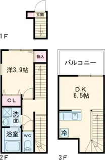 ソルナクレイシア二子玉川の間取り