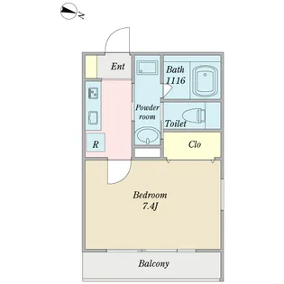 Greenviewmejiro【3階】の間取り