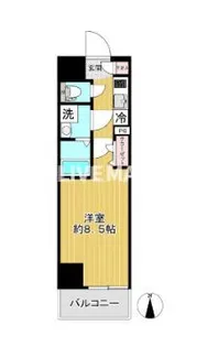 SHOKEN Residence亀戸【5階】の間取り