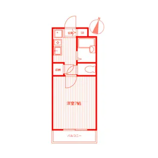 横浜元町ガーデンII【1階】の間取り