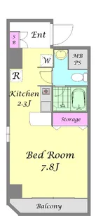 レーベングランツ【3階】の間取り