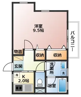 サン・ボナールII【2階】の間取り